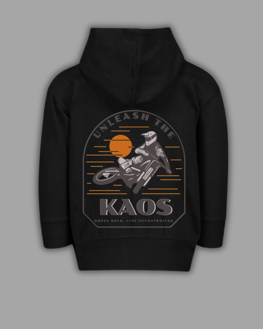 Unleash the Kaos Zip-Up Hoodie