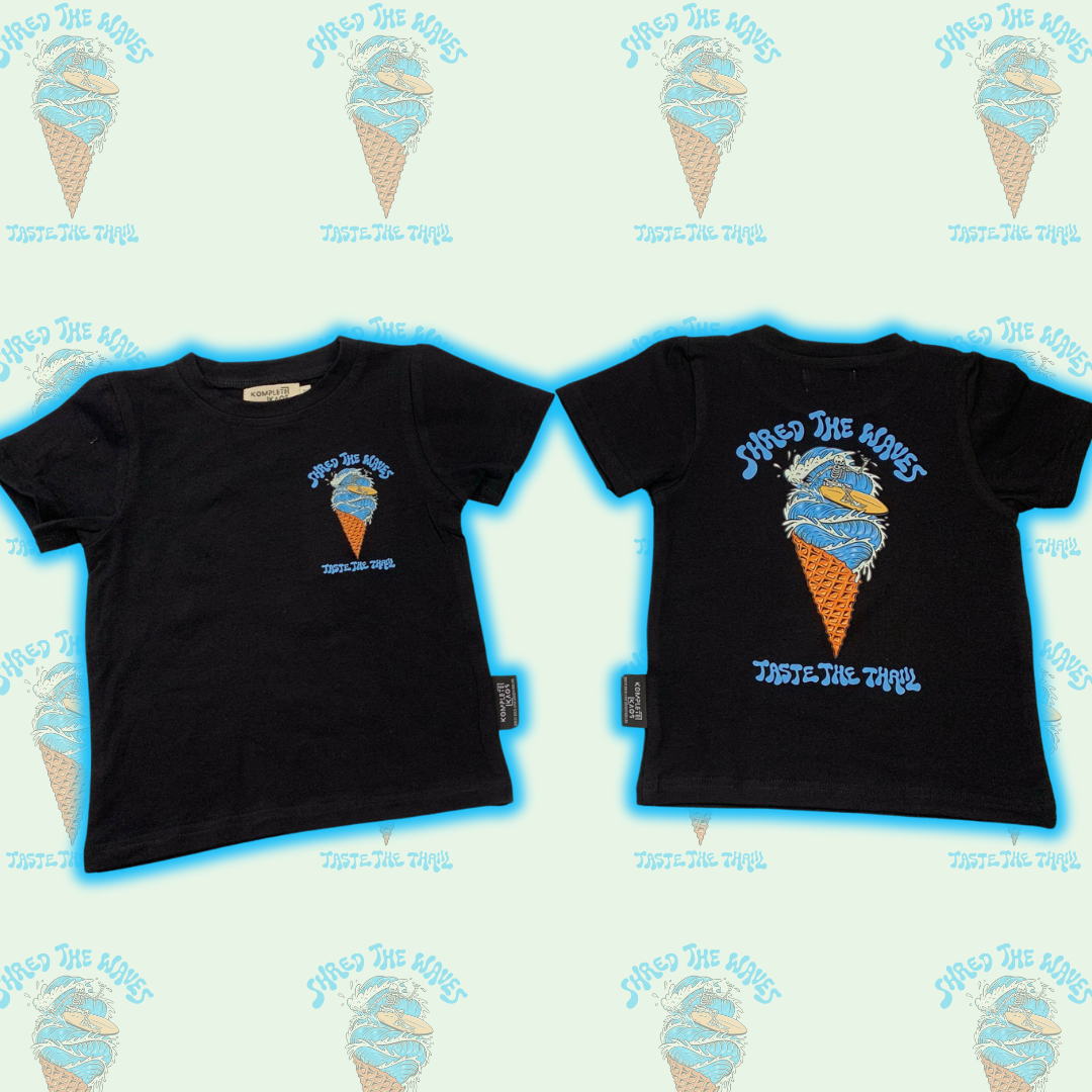 Shred the Waves graphic tee