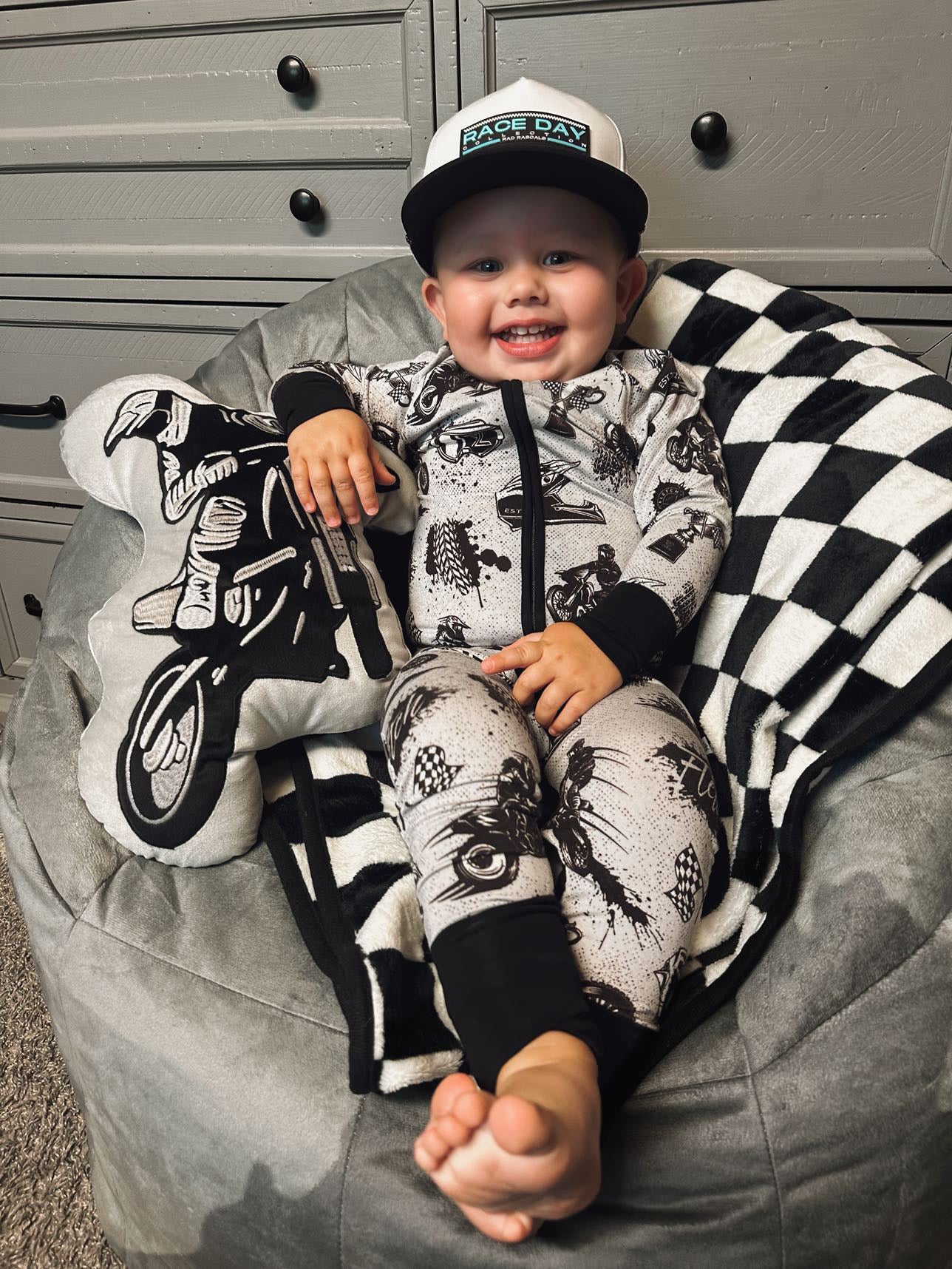 Moto Mayhem Pillow