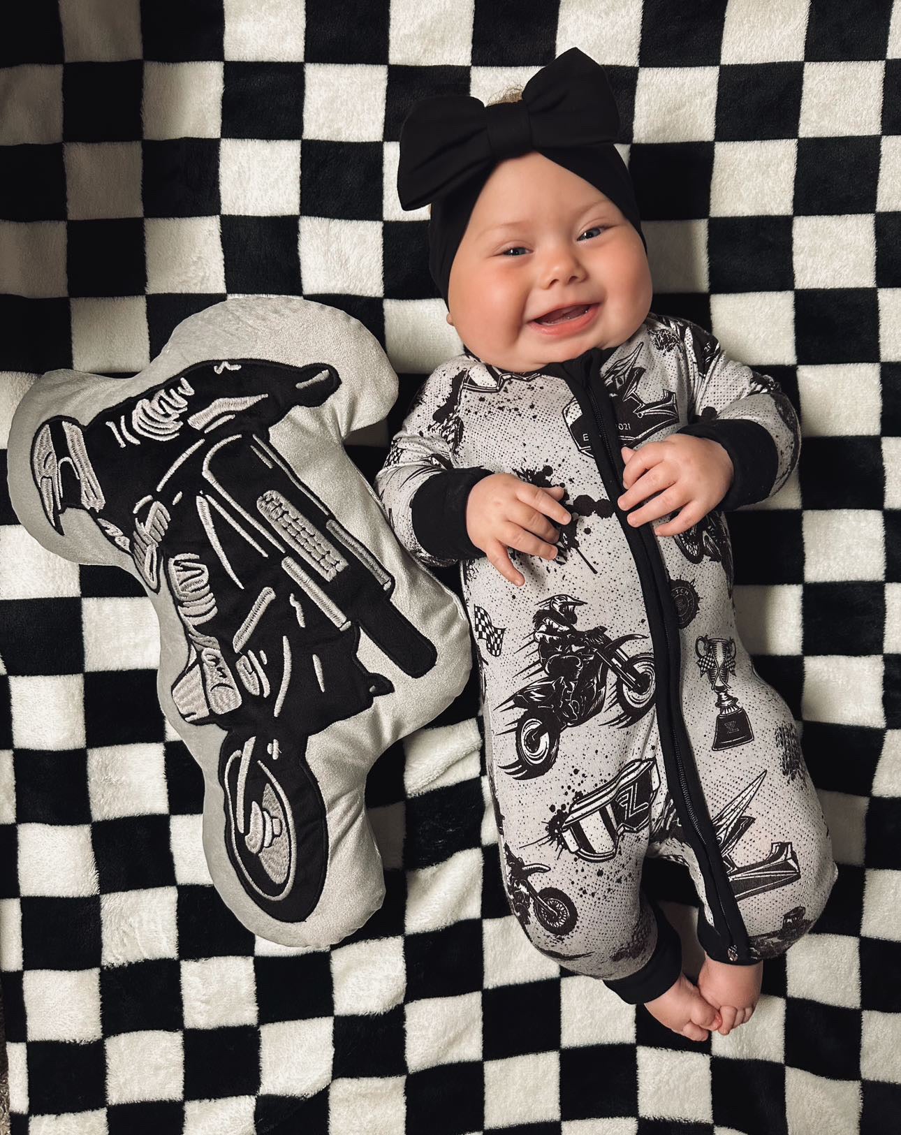 Moto Mayhem Pillow