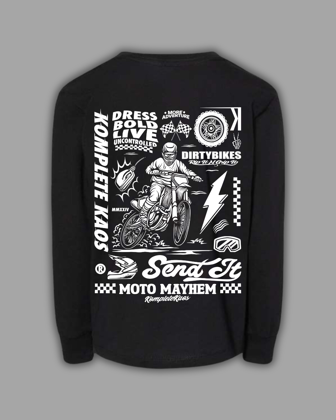 Moto Mayhem Long Sleeve